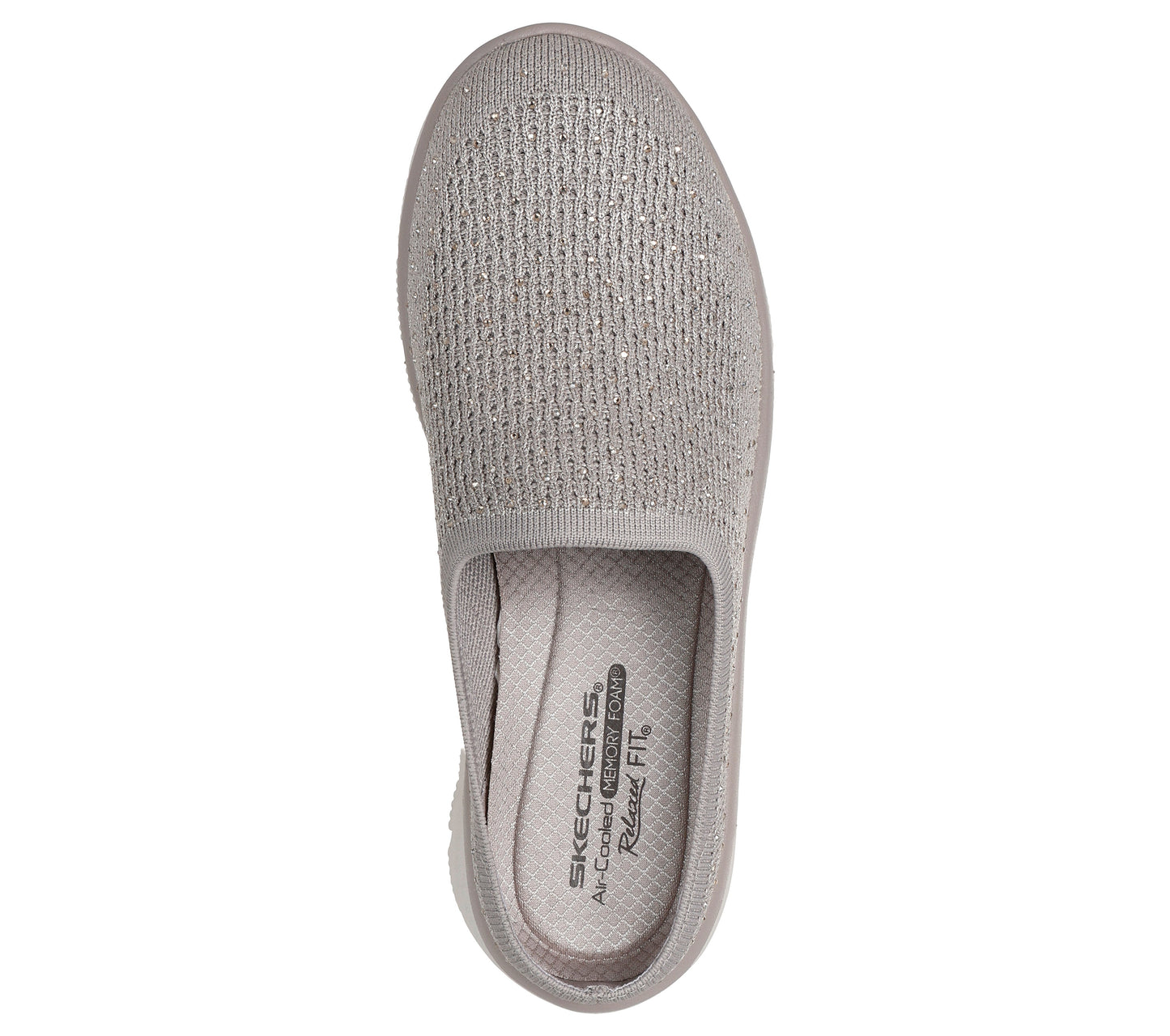 SKECHERS WOMENS EASY GOING SLIDE - TAUPE