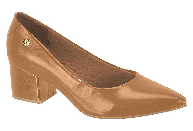 SAPATO FEMININO NAPA GARDA CAMEL