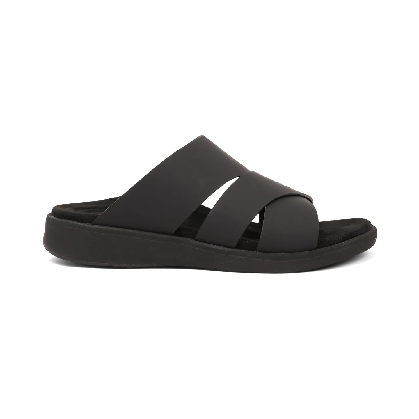 Aetrex Premium Comfort Foot Bed Arabic Sandals Black
