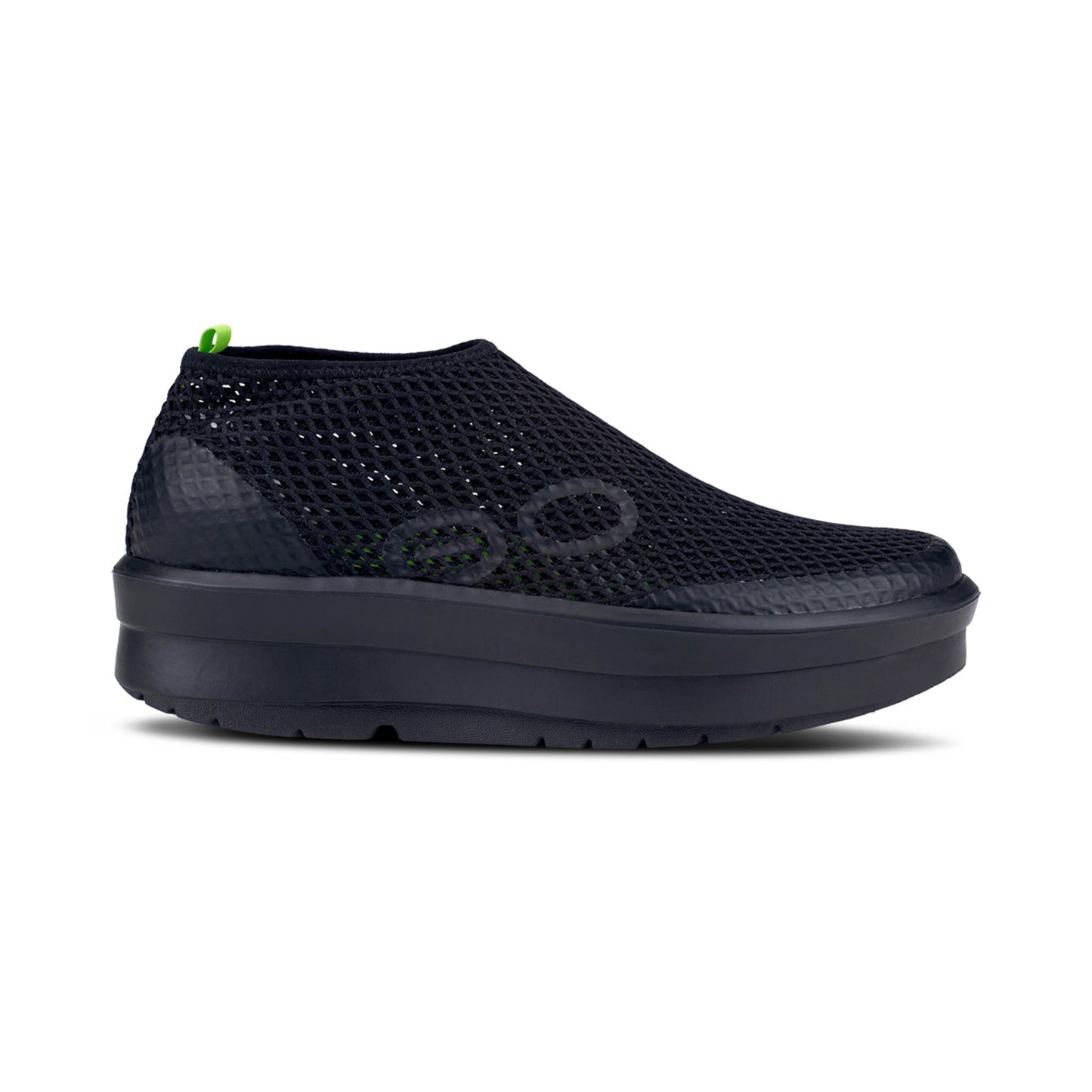 OOFOS WOMEN'S OOMEGA CHUKKA - BLACK - Sole Therapy