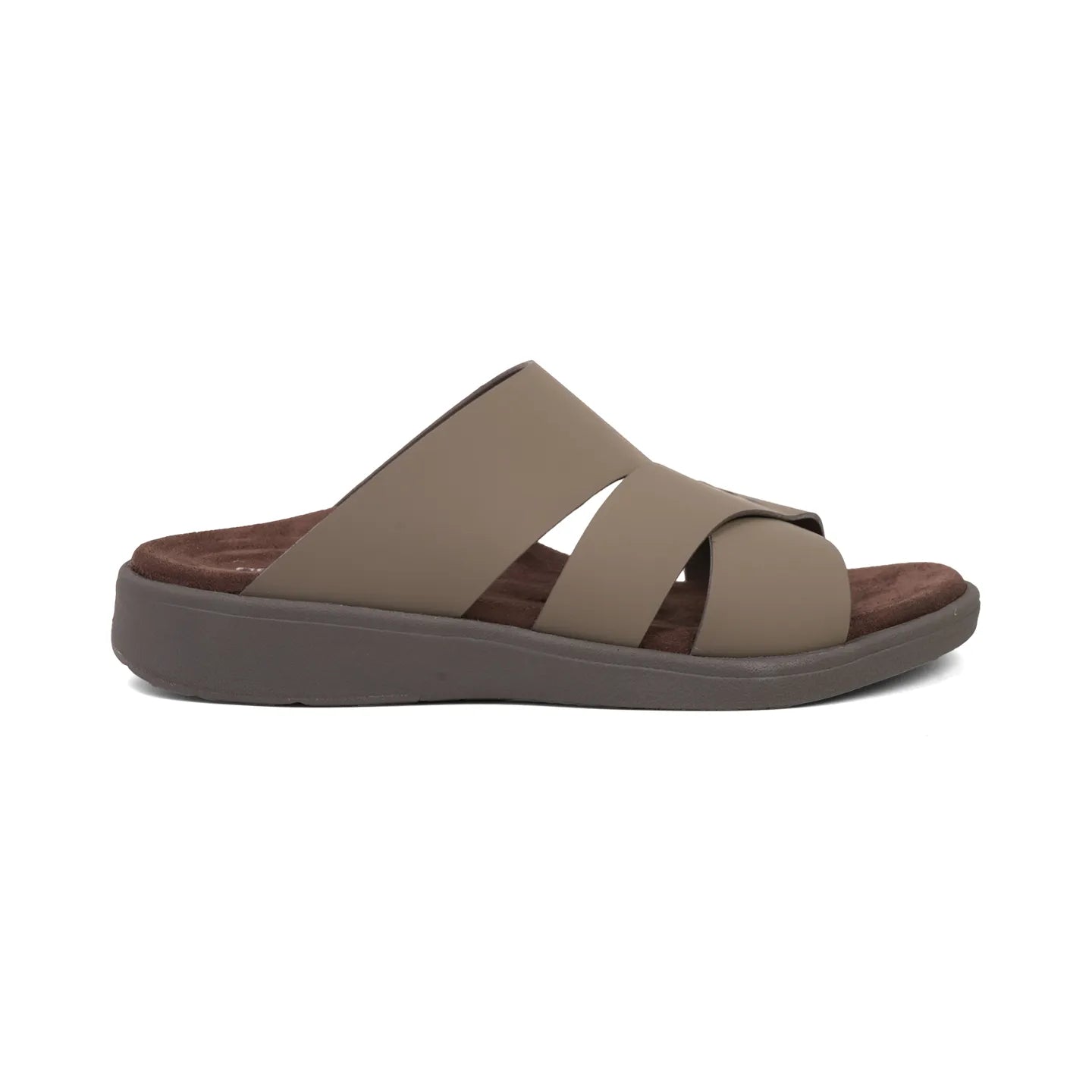 Aetrex Premium Comfort Foot Bed Arabic Sandals Stone