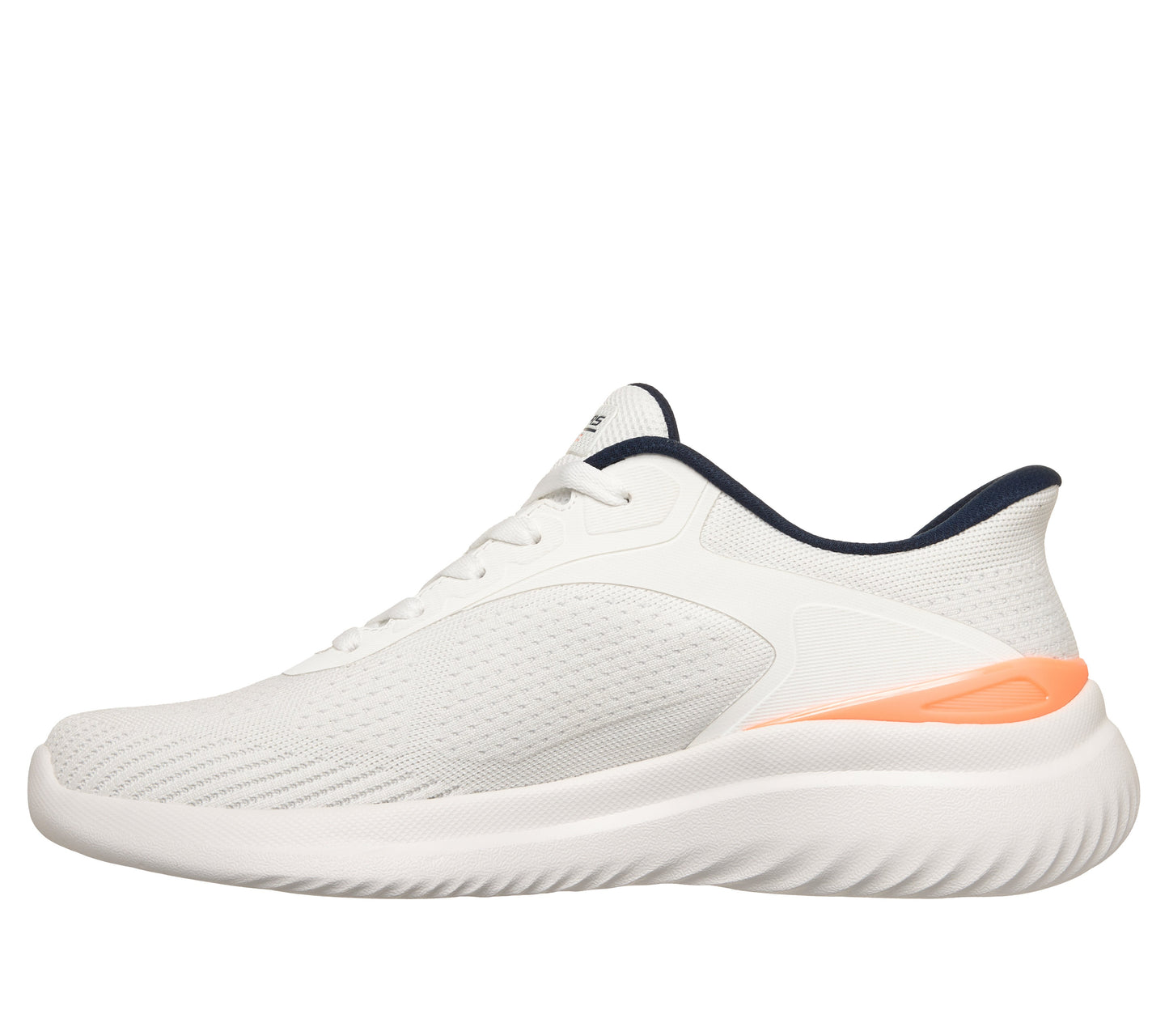 SKECHERS MEN'S BOUNDER 2.0 - WHITE ORANGE