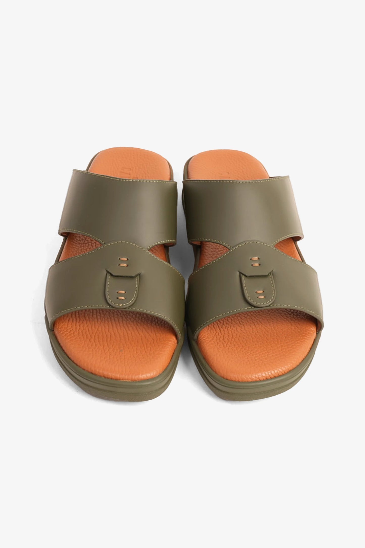 Cavalier Uomo Men's Arabic Sandals Olive MSDCVHAR329