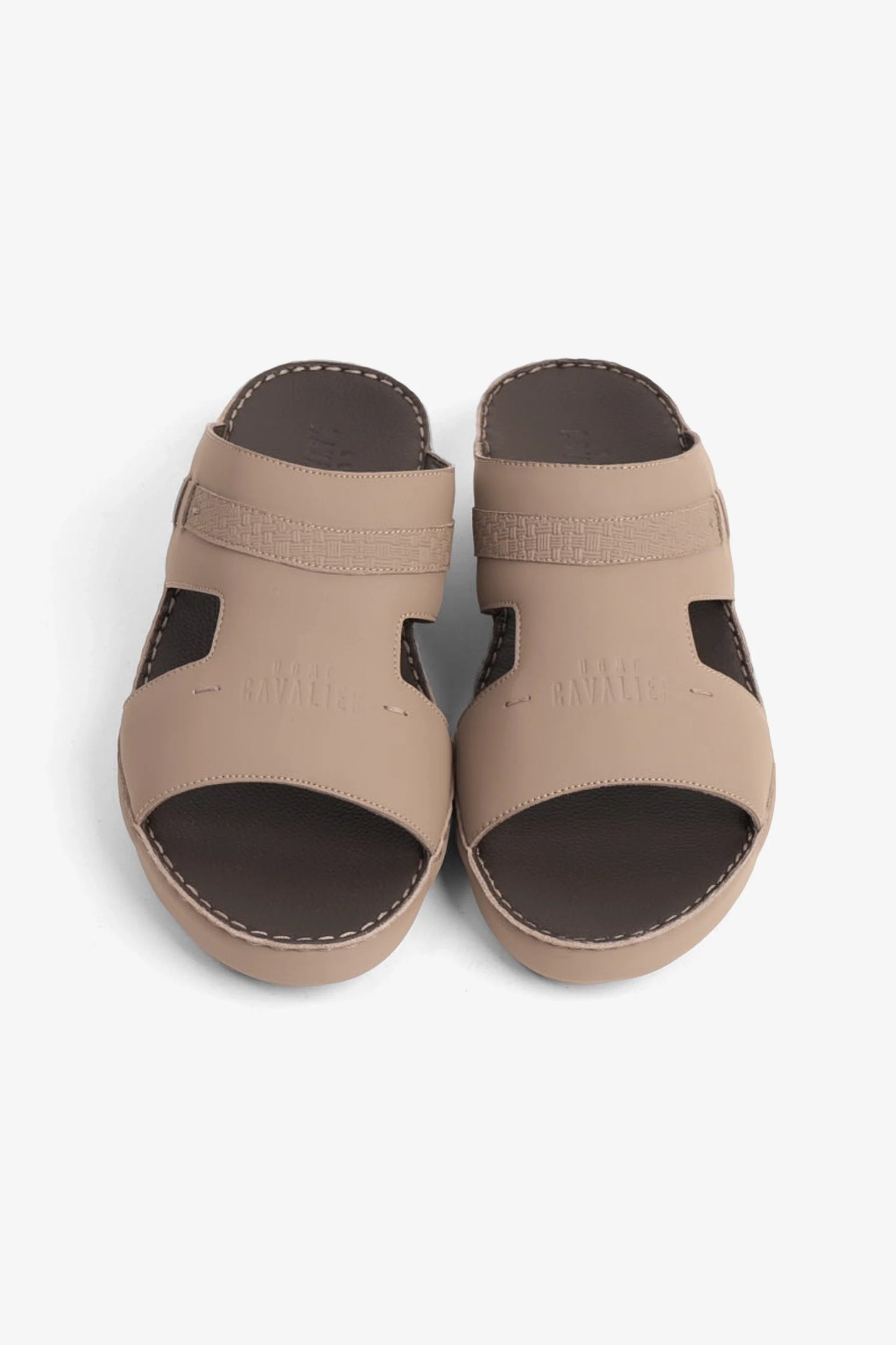 Cavalier Uomo Men's Arabic Sandals Stone MSDCV1109