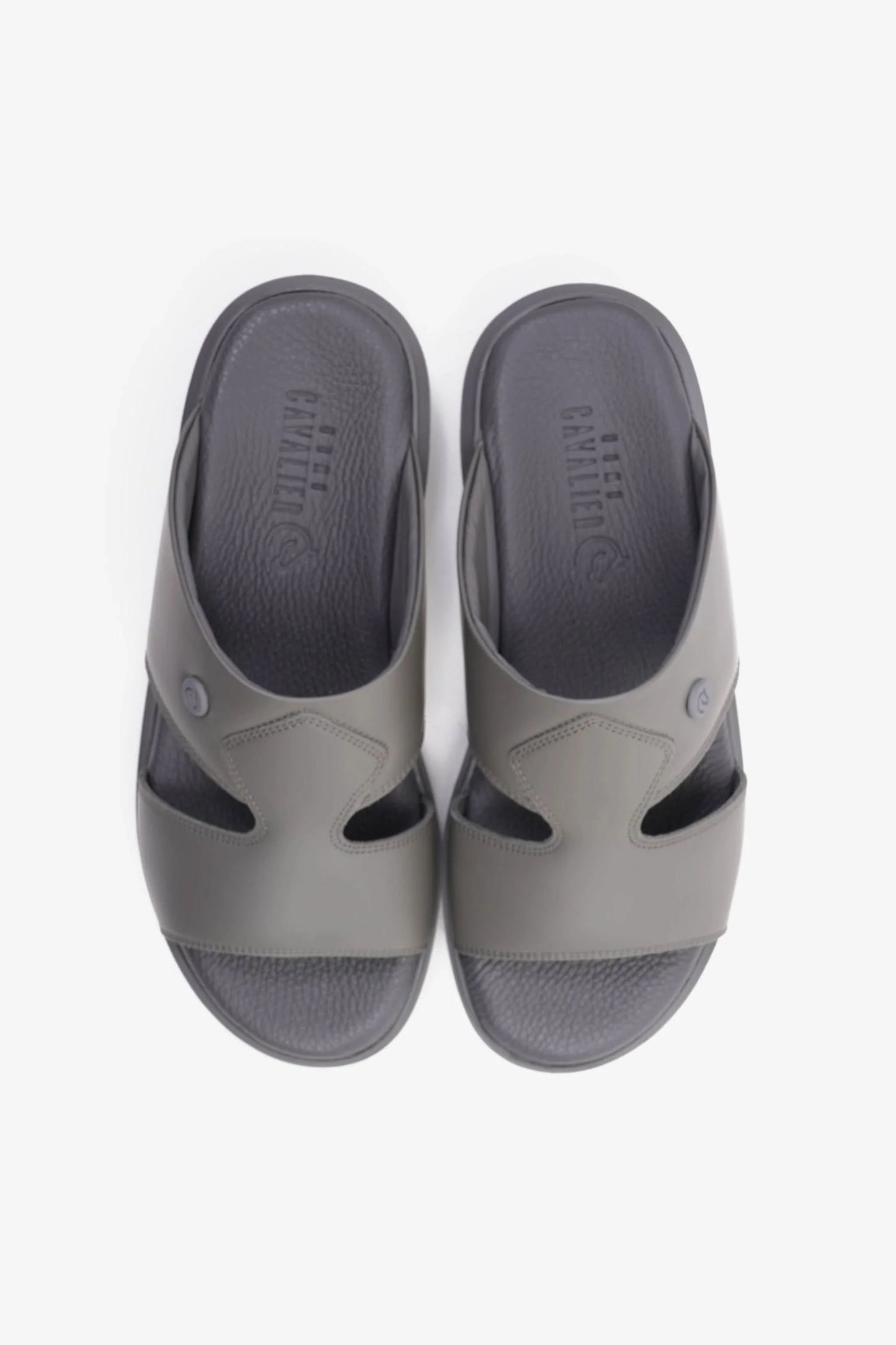 Cavalier Uomo Men's Stylish Sandals Grey MSDCVALP109