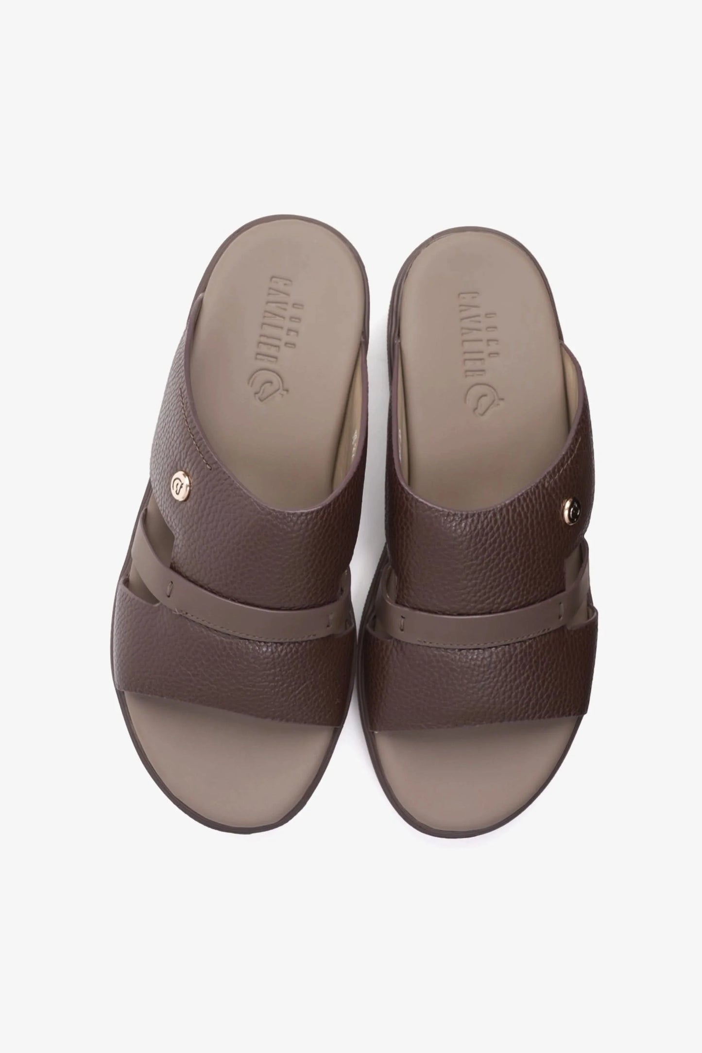 Cavalier Uomo Men's Genuine Leather Arabic Sandals Date MSDCVJS504