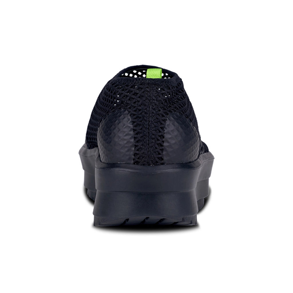 OOFOS WOMEN'S  OOMEGA CHUKKA - BLACK - Sole Therapy