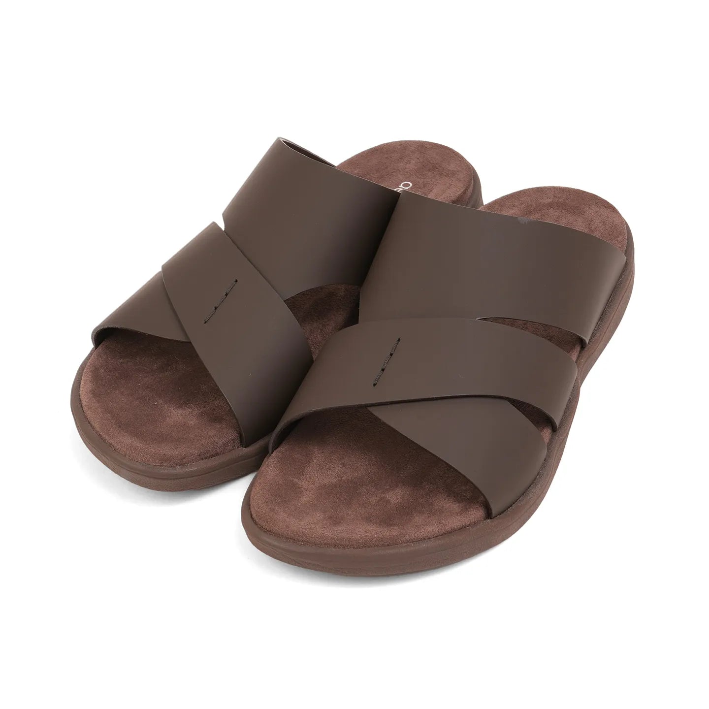 Aetrex Premium Comfort Foot Bed Arabic Sandals Brown