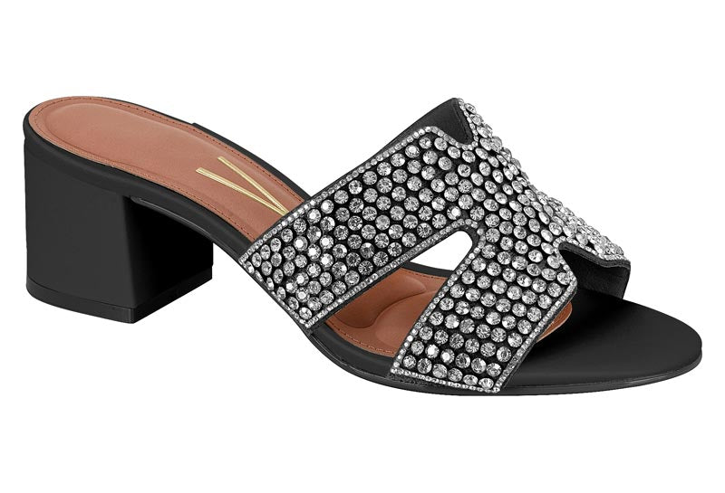 SANDALIA FEMININA 30758 GASPEA PRONTA UNXT/PELICA - BLACK