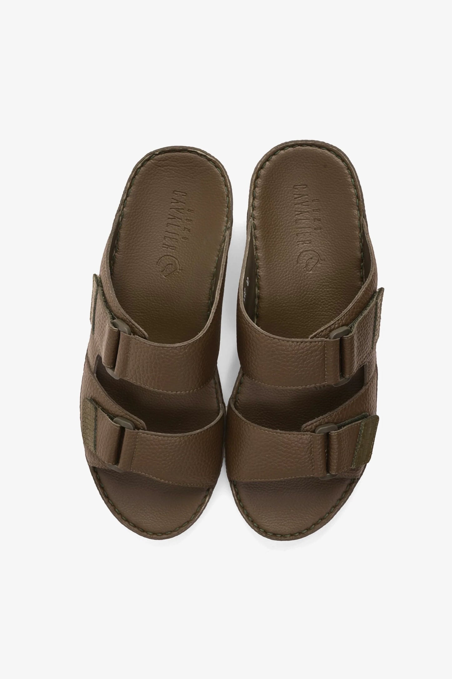 Cavalier Uomo Men's Arabic Sandals Olive MSDCV1107