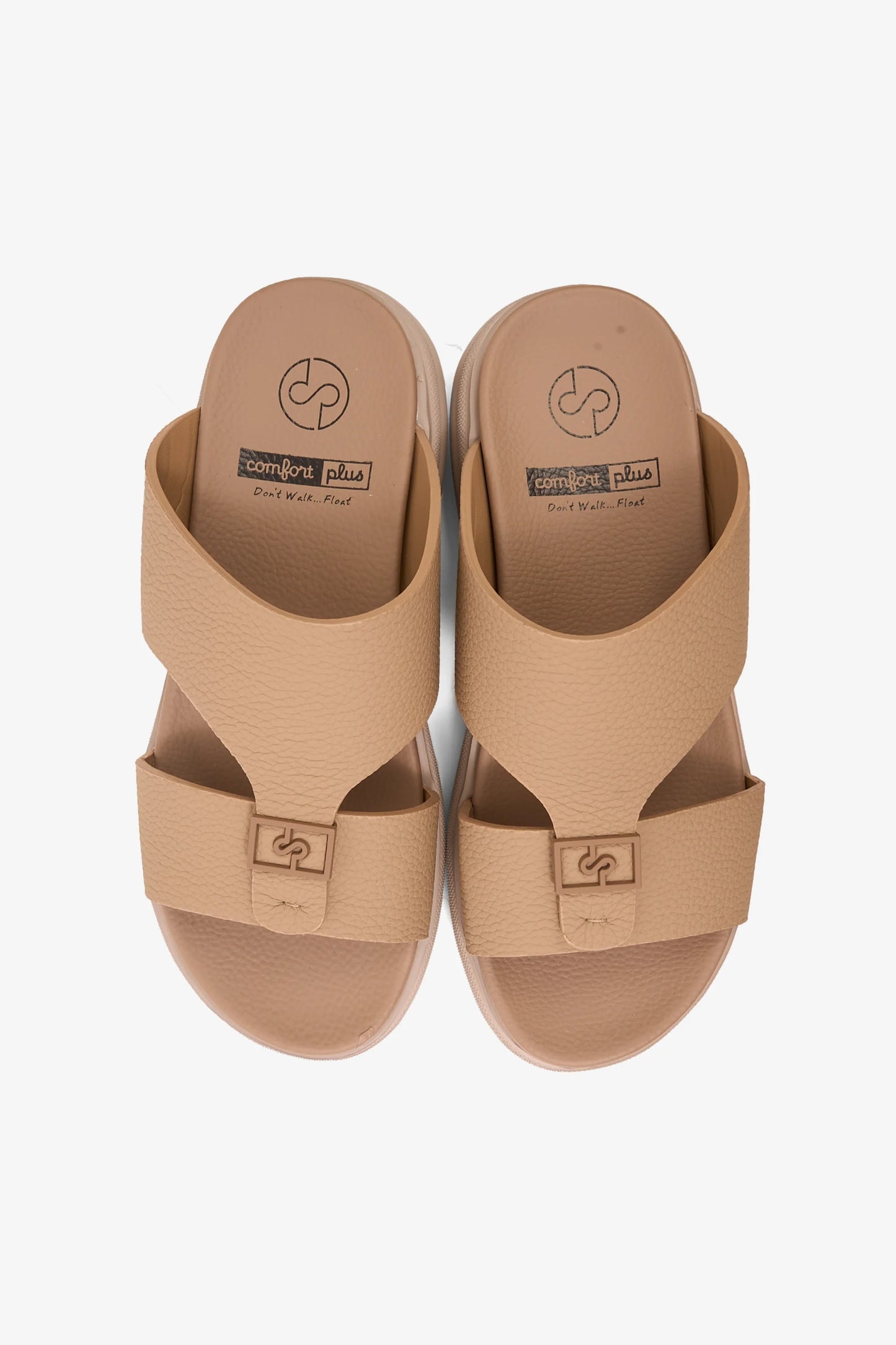 Comfort Plus Men's Signature Step Arabic Sandals Khaki MSDGBCPCHDN106