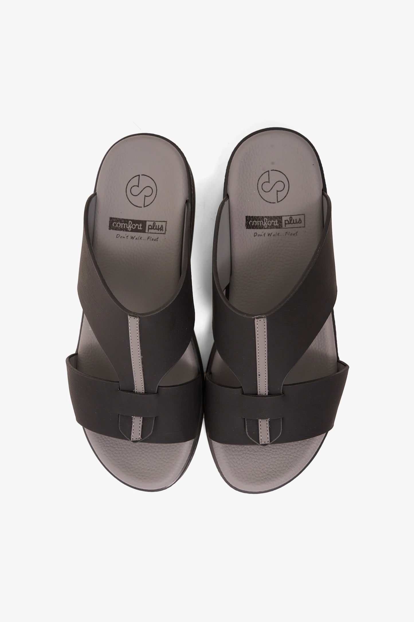 Comfort Plus Men's Glide Luxe Arabic Sandals Black MSDGBCPRS103