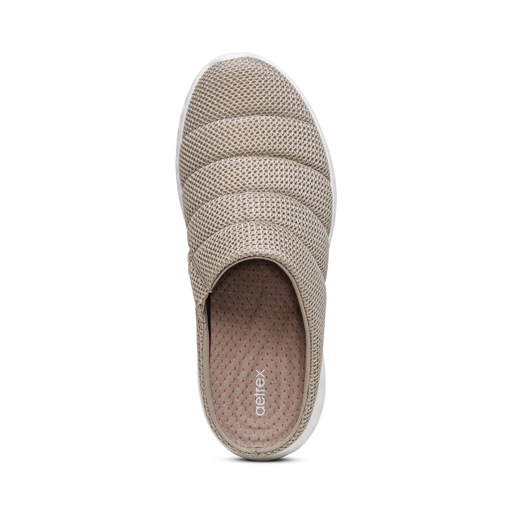 AETREX HARLEY CLOG SHOES TAUPE - Sole Therapy