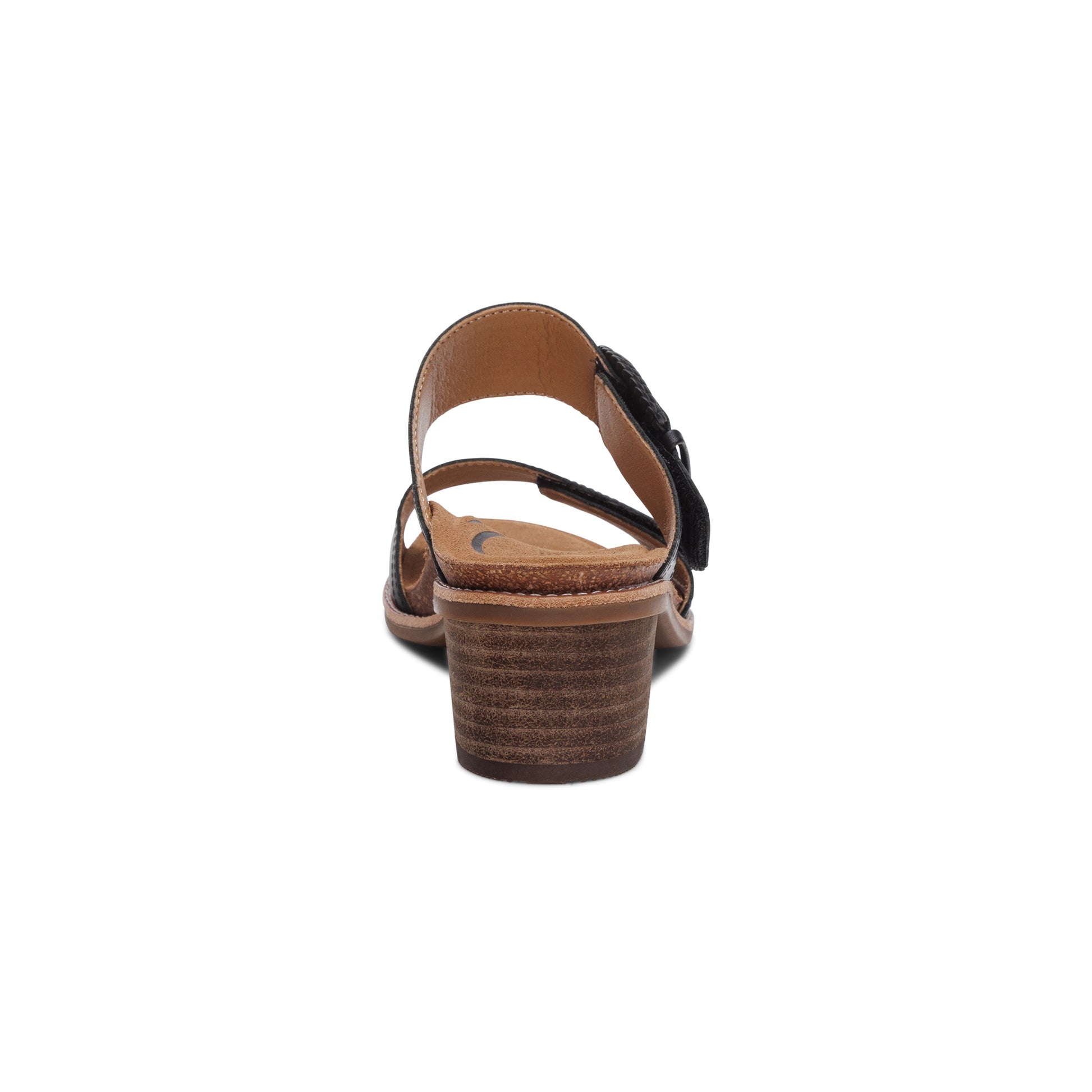 AETREX TATIANA BLOCK WEDGE  BLACK - Sole Therapy