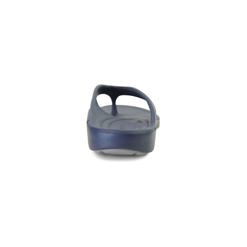 Aetrex Maui Orthotic Flips Men Navy - Sole Therapy