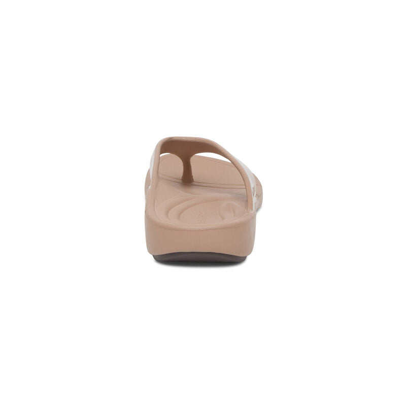 Aetrex Maui Orthotic Flips Women - Mocha - Sole Therapy