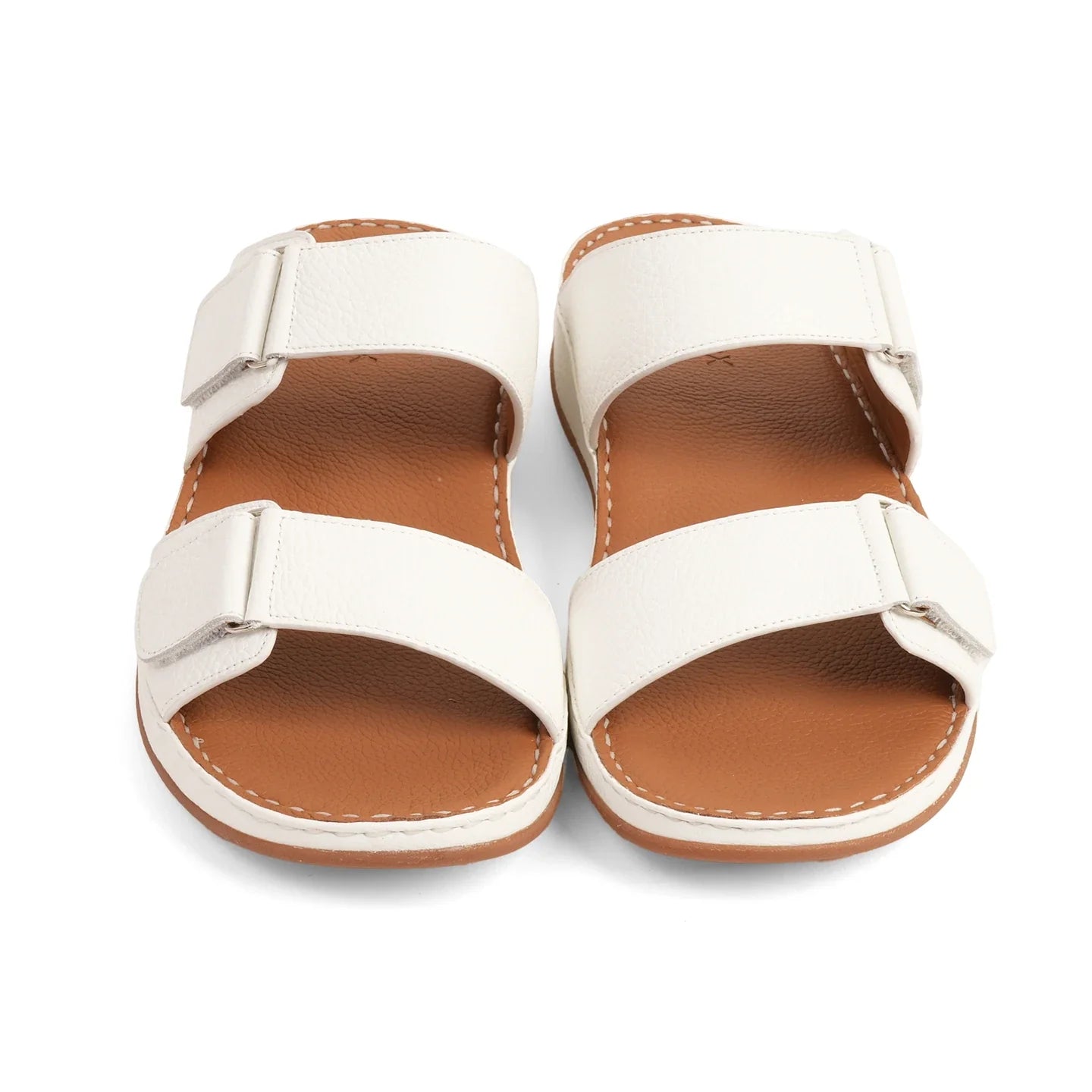 Aetrex Premium Comfort Arabic Sandals White - Sole Therapy