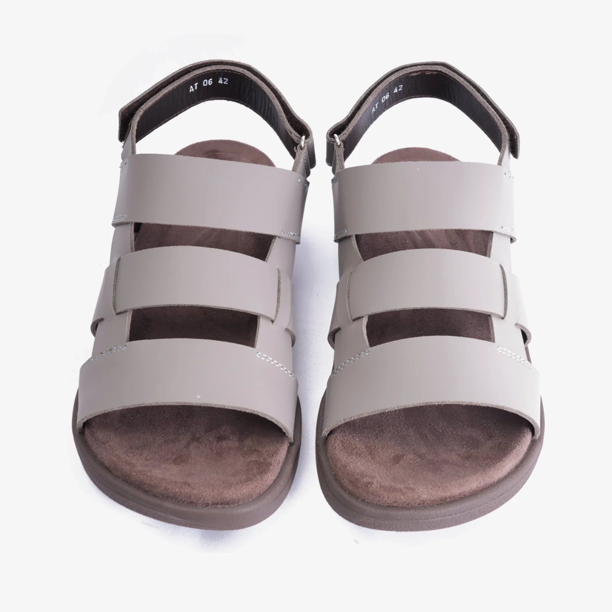 Aetrex White Gladiator Sandals Earth - Sole Therapy