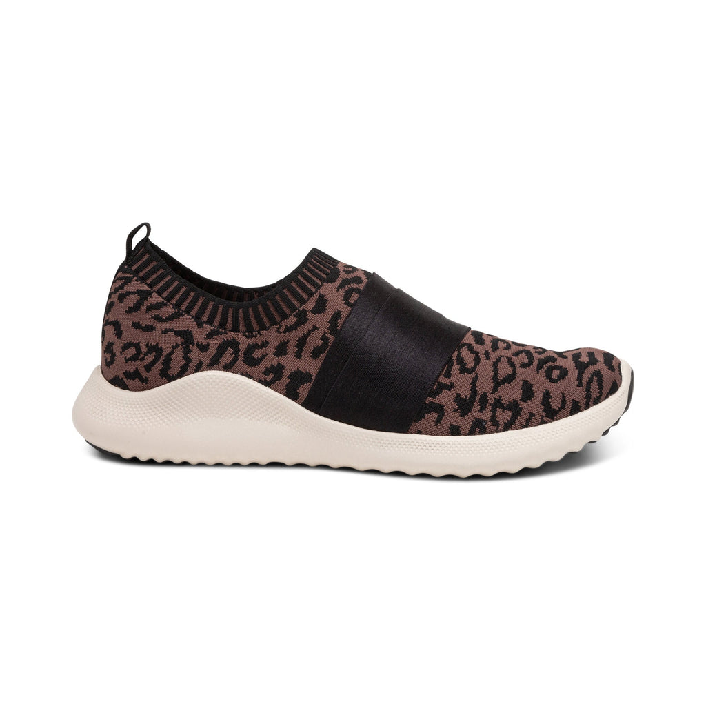Allie Arch Support Sneakers Brown - Sole Therapy