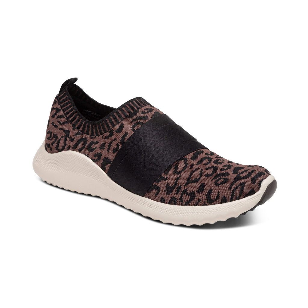 Allie Arch Support Sneakers Brown - Sole Therapy