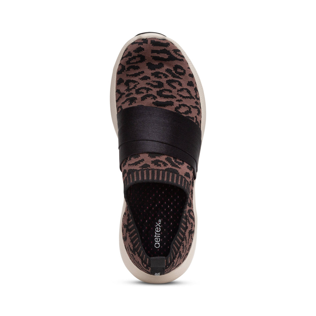 Allie Arch Support Sneakers Brown - Sole Therapy