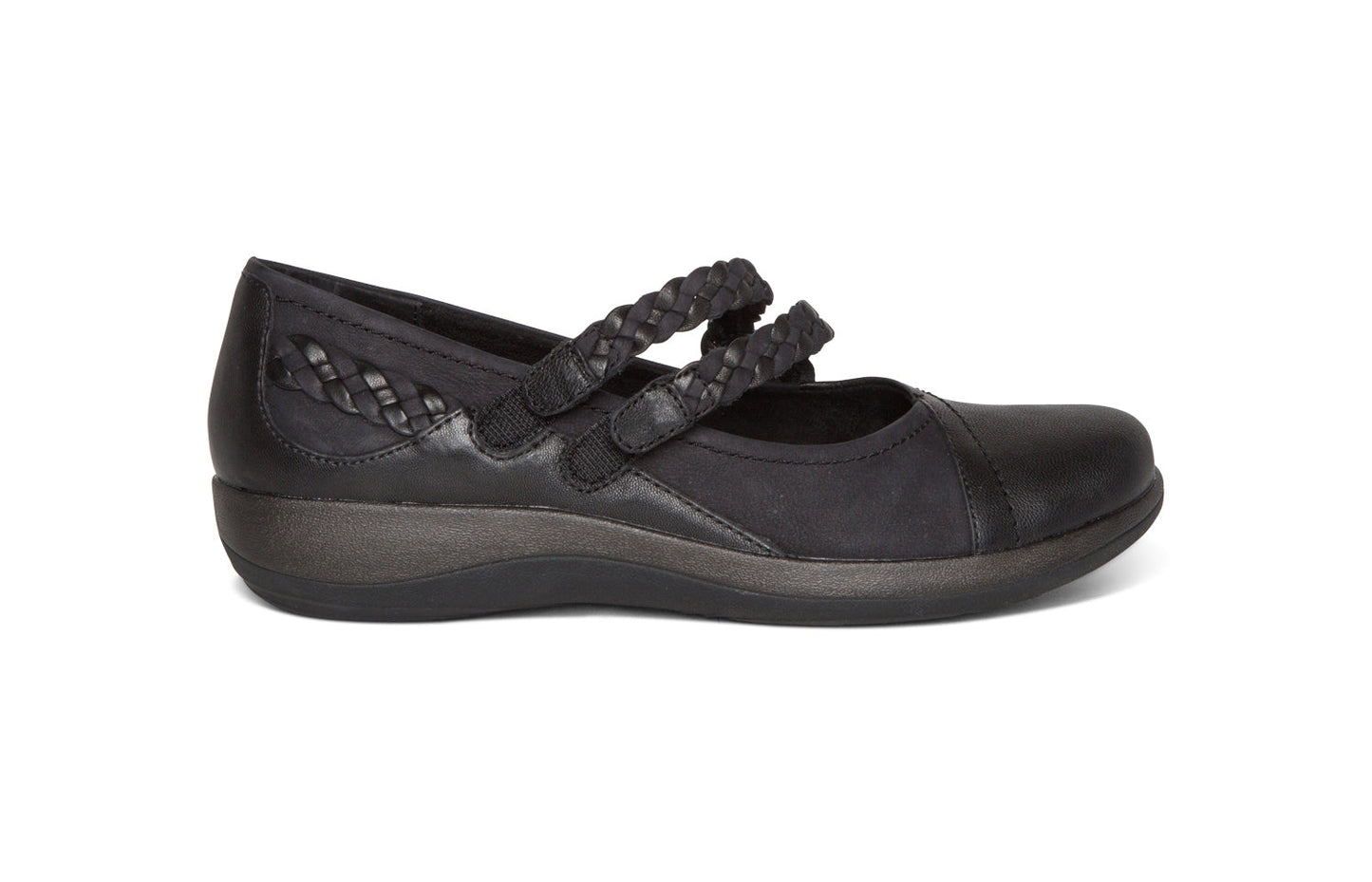 Annie Mary Jane Shoes - Black - Sole Therapy