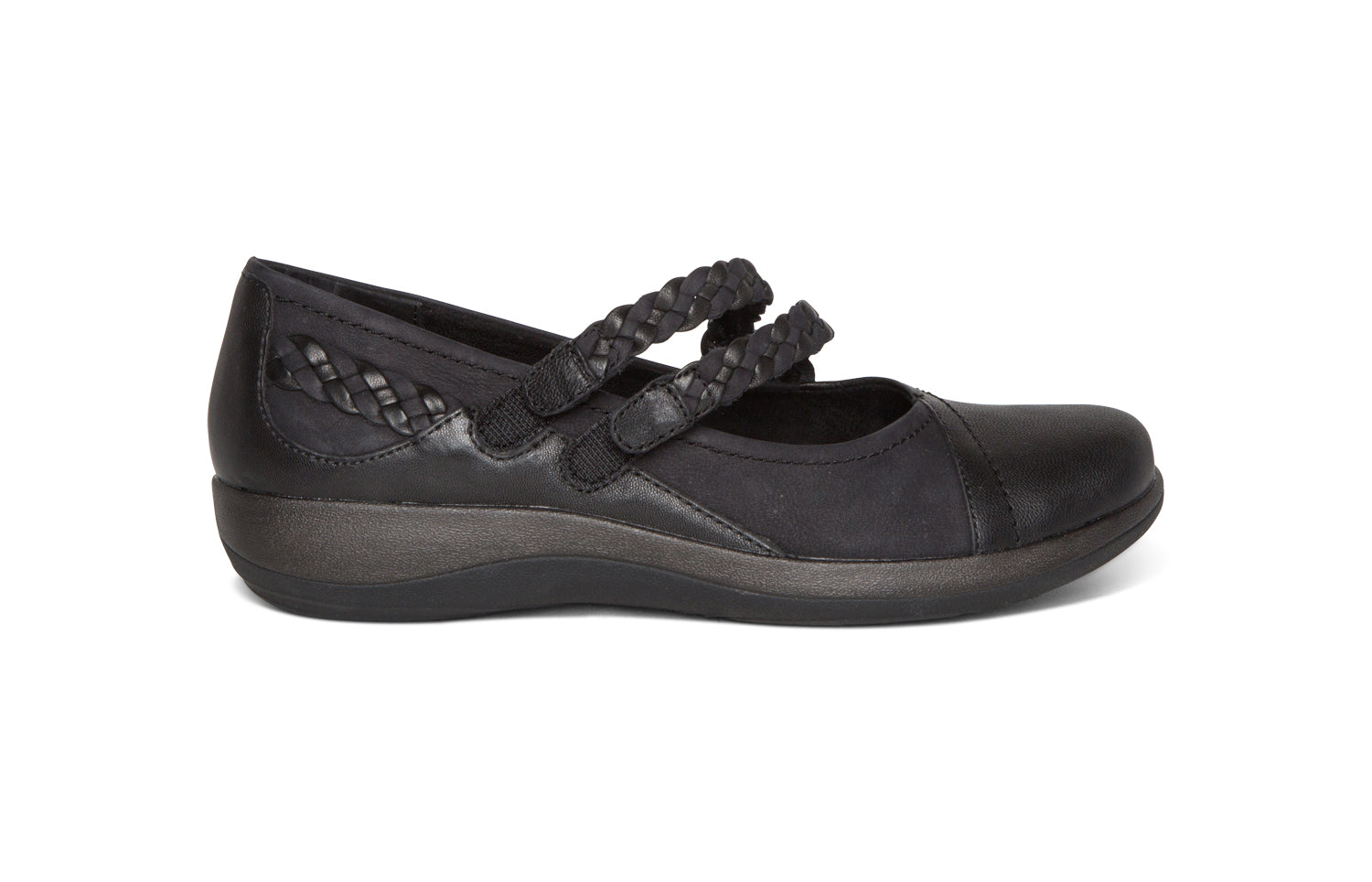 Annie Mary Jane Shoes - Black - Sole Therapy