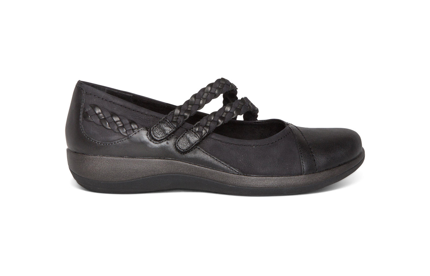 Annie Mary Jane Shoes - Black - Sole Therapy