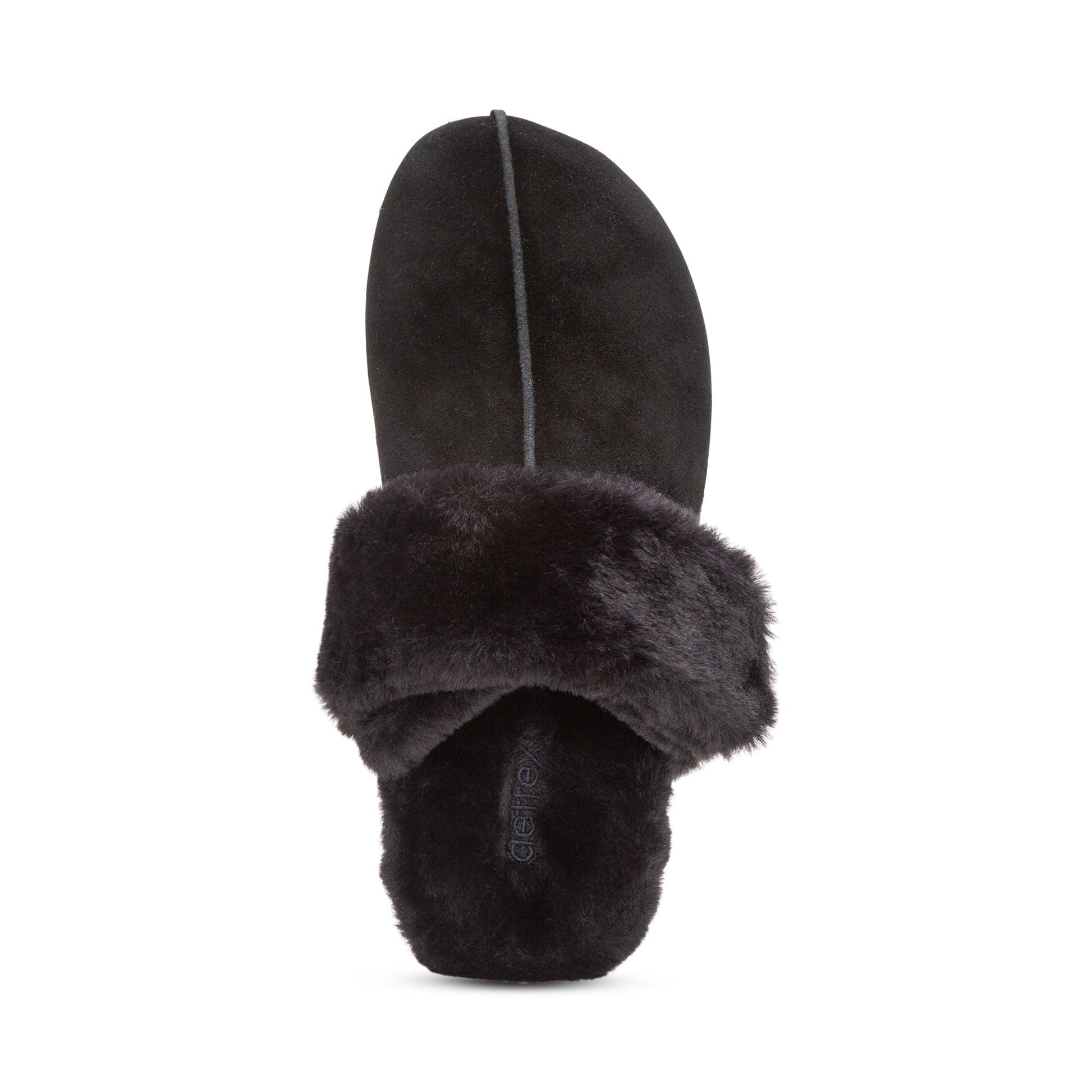 Arianna Arch Support Slippers - Black - Sole Therapy