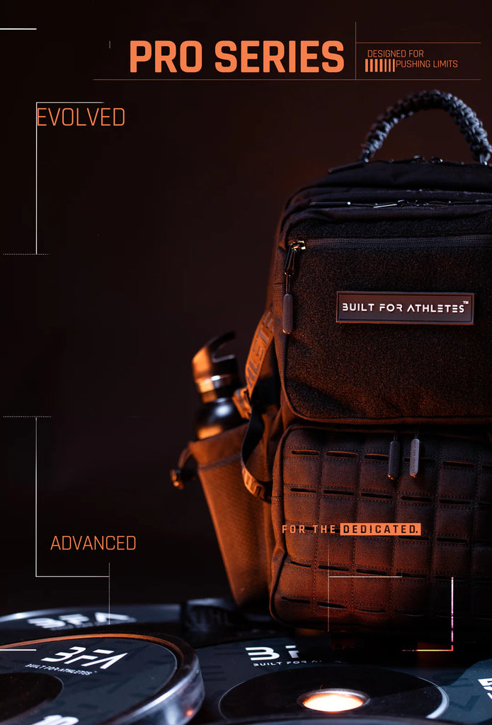 BUILT FOR ATHLETES PRO SERIES BACKPACK 45L BLACK - Sole Therapy