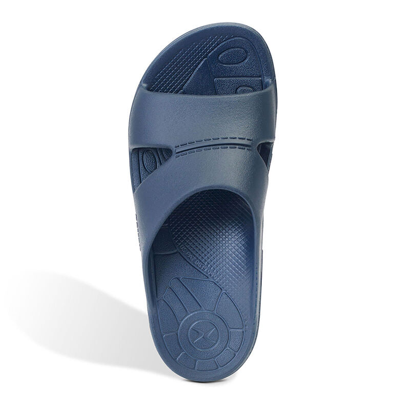 Bali Orthotic Slides Men Navy - Sole Therapy