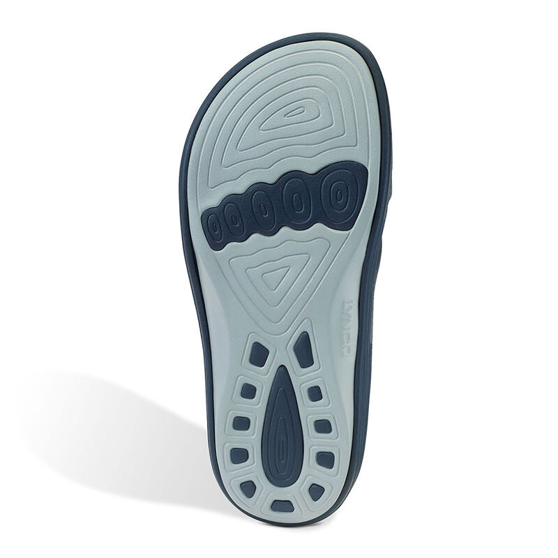 Bali Orthotic Slides Men Navy - Sole Therapy