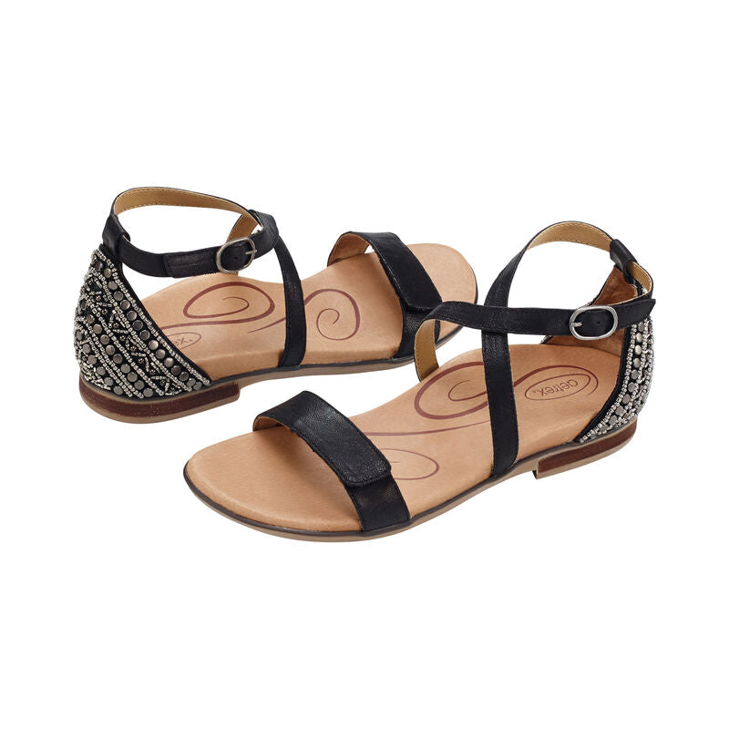 Brenda Adjustable Flat Sandals - Sole Therapy