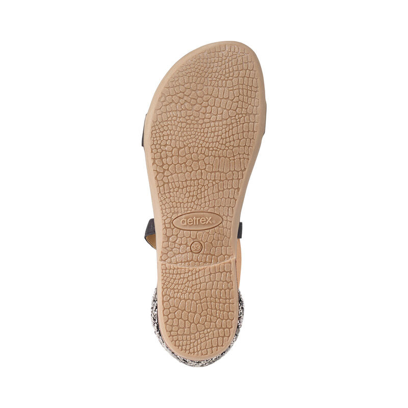 Brenda Adjustable Flat Sandals - Sole Therapy