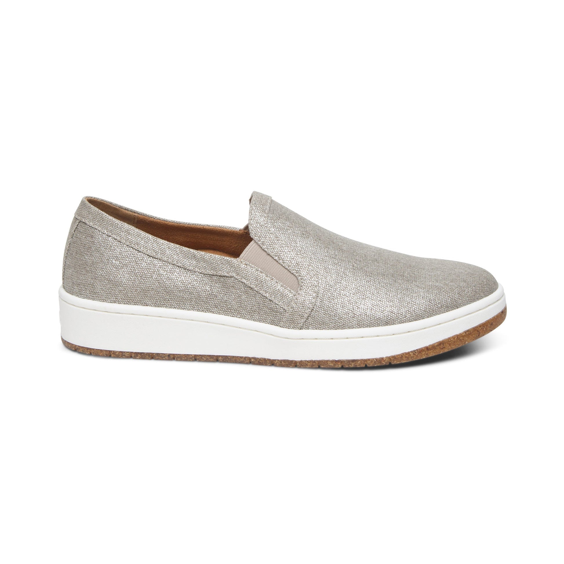 Cameron Slip-On Sneakers Taupe - Sole Therapy