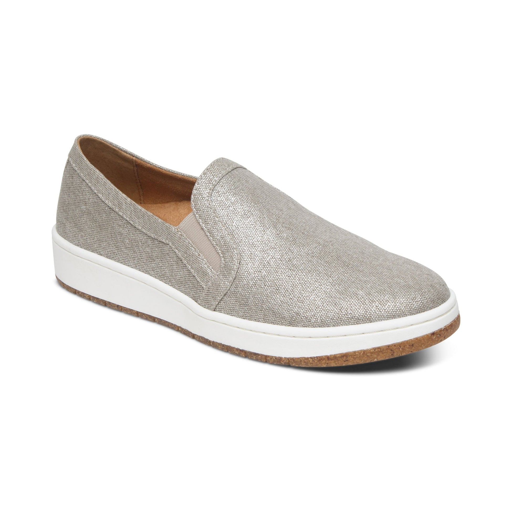 Cameron Slip-On Sneakers Taupe - Sole Therapy