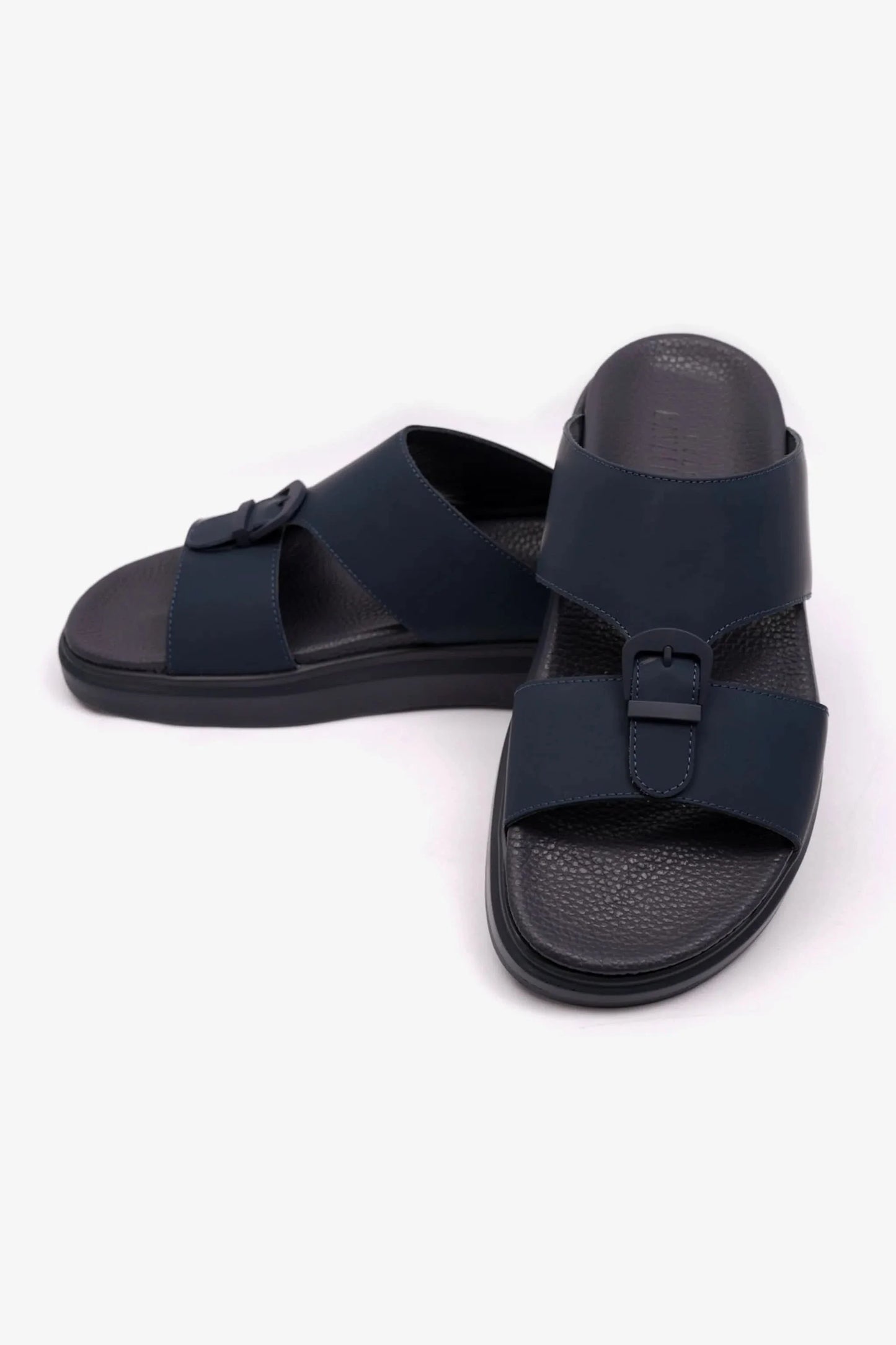 Cavalier Uomo Men's Classic Trim Cushioned Arabic Sandals Navy MSDCVBOL05