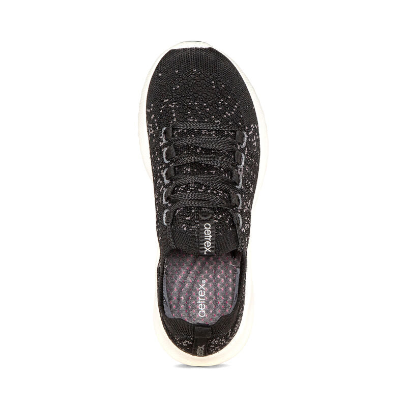 Carly Arch Support Sneakers Black White - Sole Therapy
