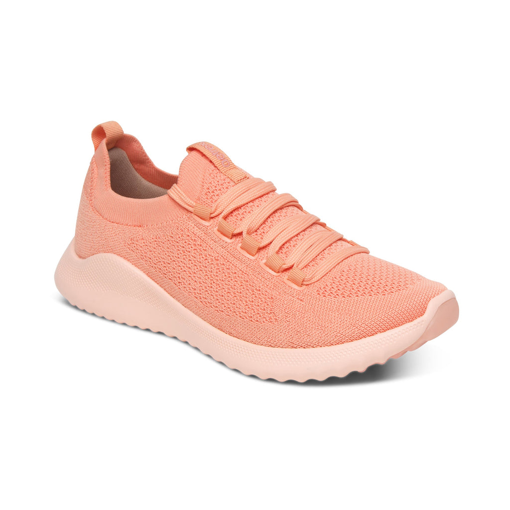 Carly Arch Support Sneakers Peach - Sole Therapy