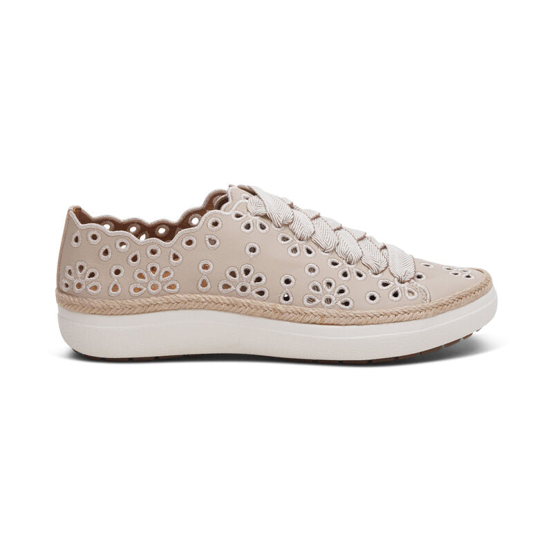 Charlotte Lace Up Sneaker Tan - Sole Therapy