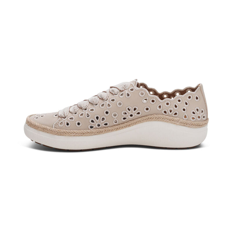 Charlotte Lace Up Sneaker Tan - Sole Therapy