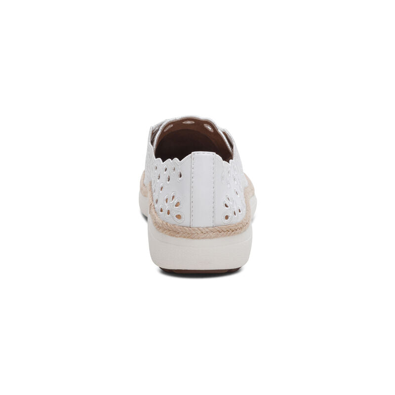 Charlotte Lace Up Sneaker White - Sole Therapy