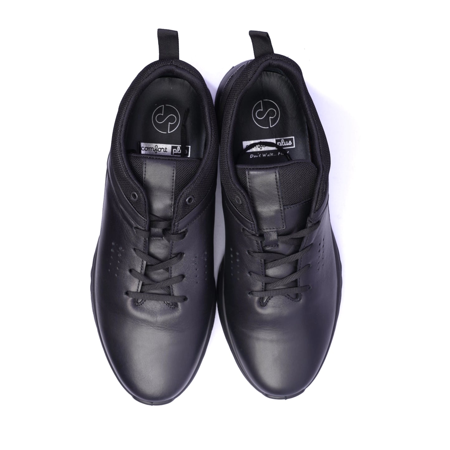 Comfort Plus Classic Men's Sneakers Black - Sole Therapy