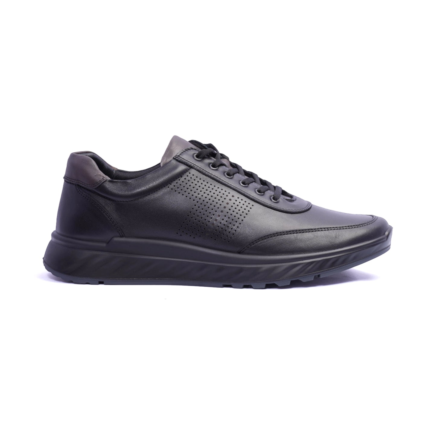 Comfort Plus Classic Pair Lace-Up Sneakers Black - Sole Therapy