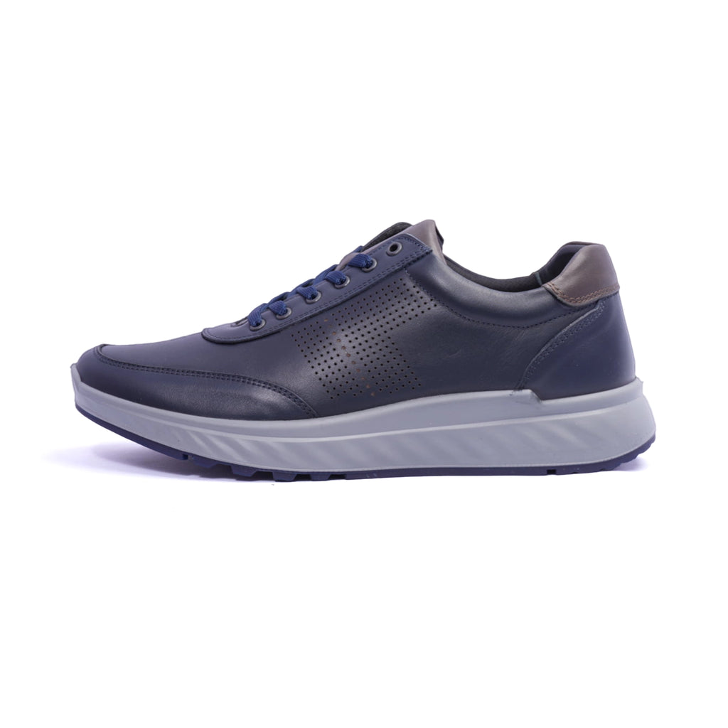 Comfort Plus Classic Pair Lace-Up Sneakers Navy - Sole Therapy
