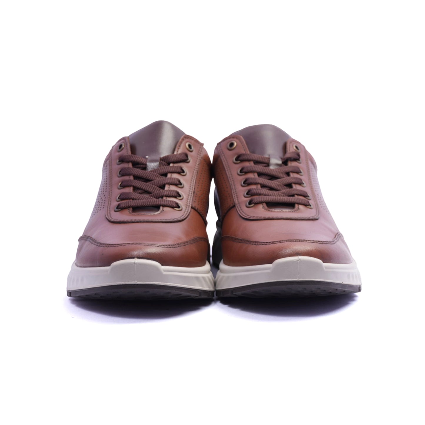 Comfort Plus Classic Pair Lace-Up Sneakers Tan - Sole Therapy