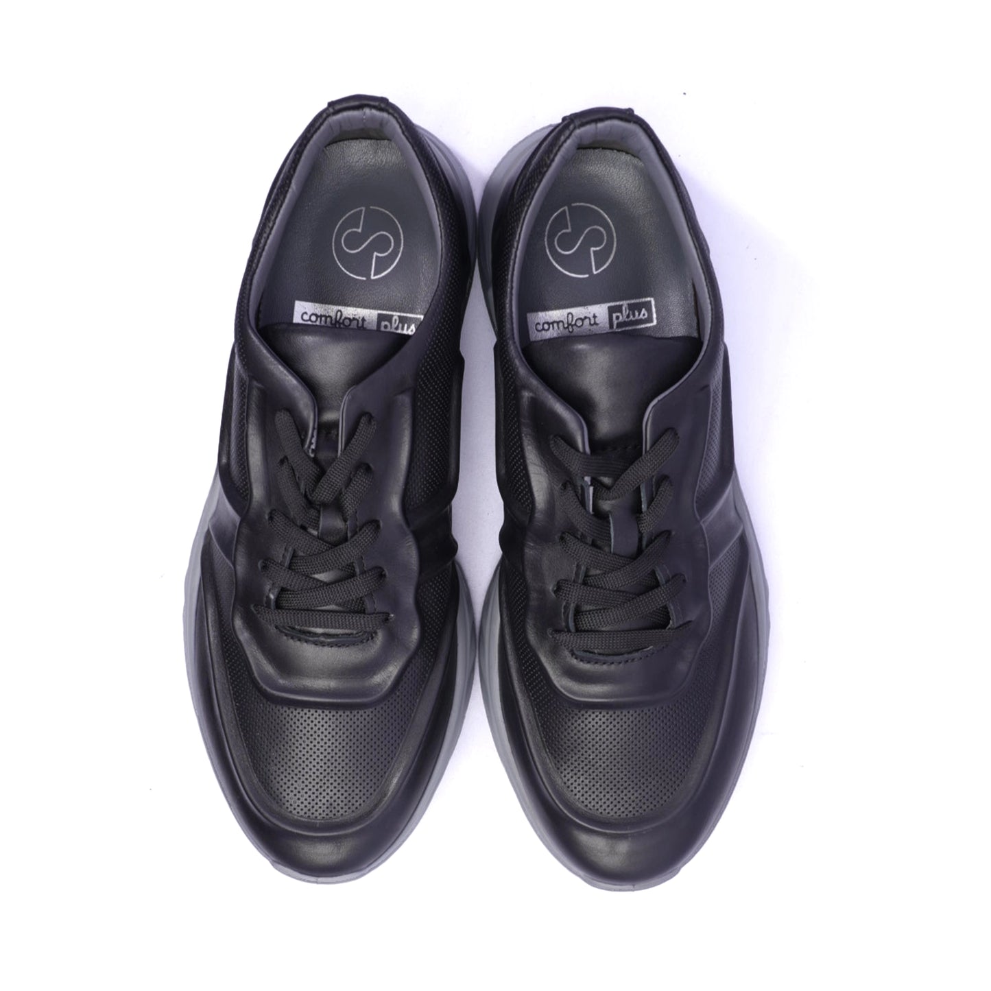 Comfort Plus Men's Stylish Sneakers Black - Sole Therapy