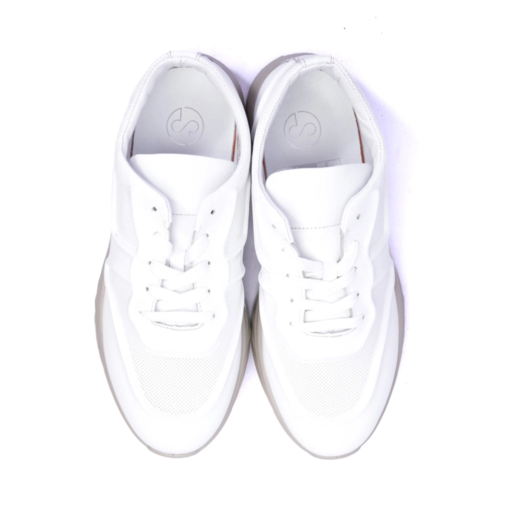 Comfort Plus Men's Stylish Sneakers White - Sole Therapy