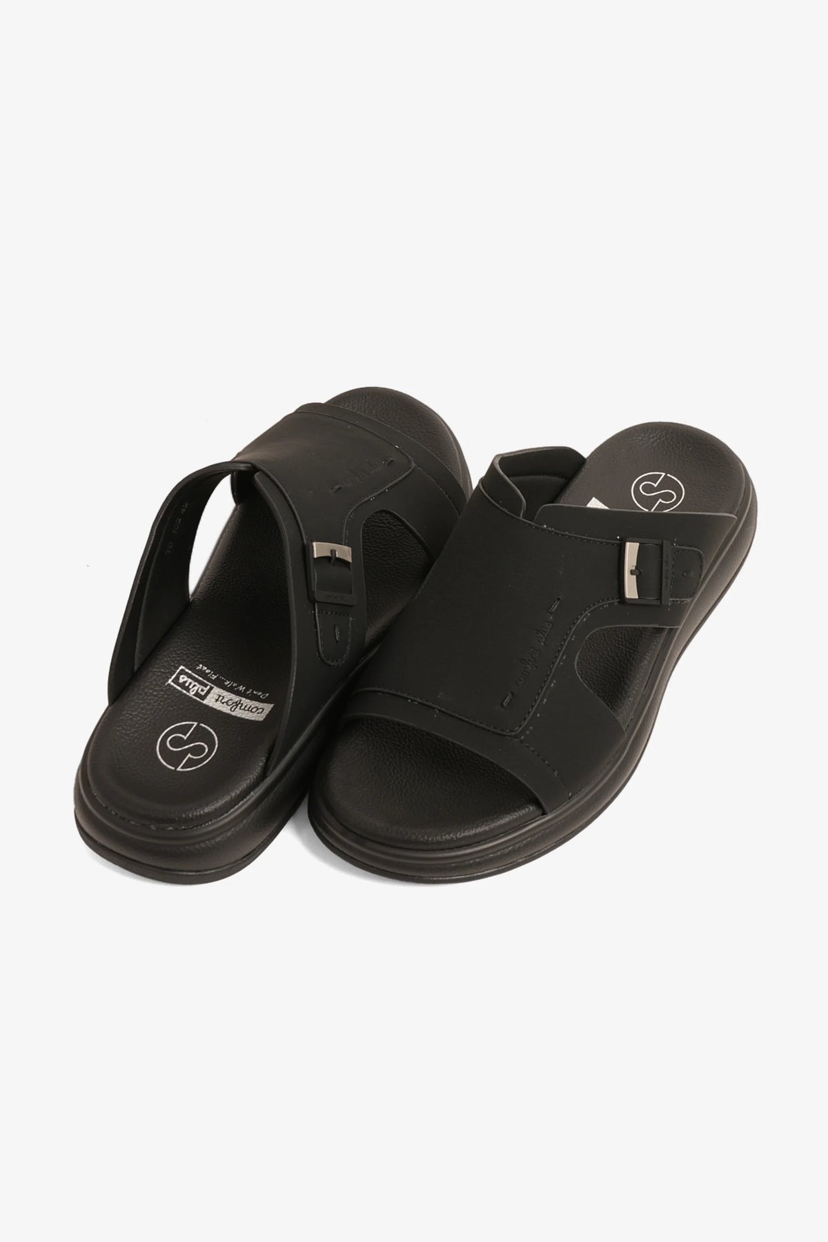 Comfort Plus Men's Ultra Elevate Arabic Sandals Black MSDGBCPTD102 - Sole Therapy