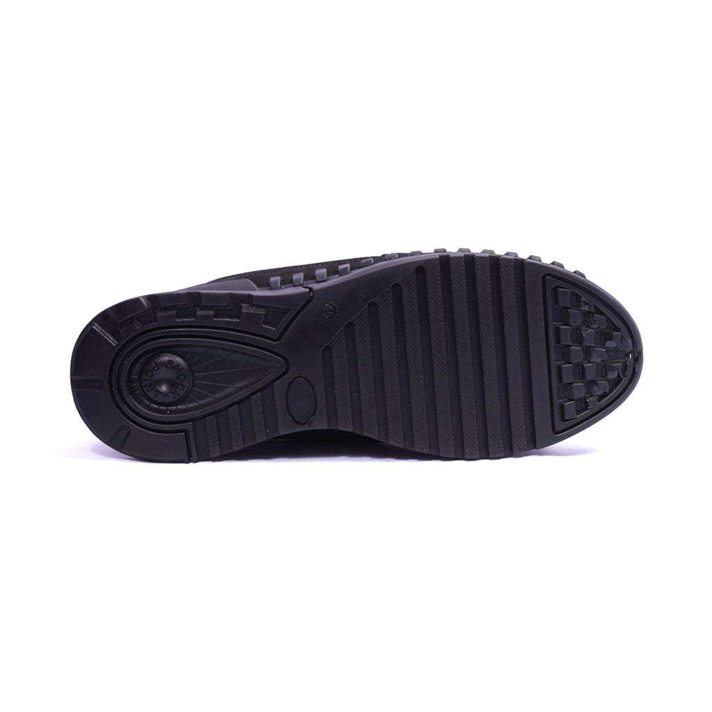 Comfort Plus Mesh Slip-On Sneaker For Men's Black - Sole Therapy